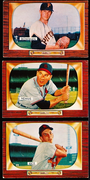 1955 Bowman Baseball- 17 Diff