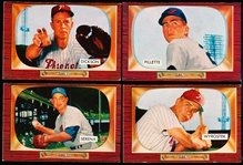 1955 Bowman Baseball- 4 Diff Hi#’s