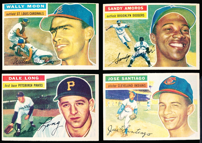 1956 Topps Baseball- 7 Diff