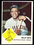 1963 Fleer Baseball- #5 Willie Mays, Giants