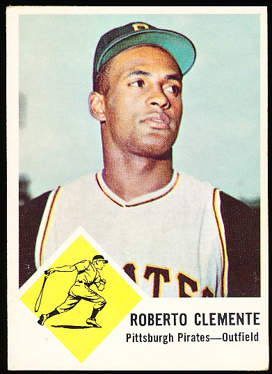 1963 Fleer Baseball- #56 Roberto Clemente, Pirates