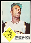 1963 Fleer Baseball- #56 Roberto Clemente, Pirates