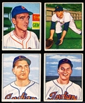 1950 Bowman Bb- 4 Diff- All with copyright backs