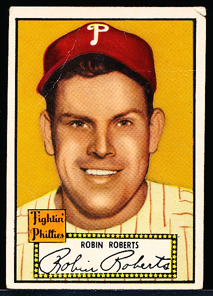 1952 Topps Bb-#59 Robin Roberts, Phillies