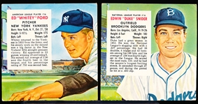 1954 Red Man Baseball- No Tab- 2 Diff