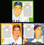 1954 Red Man Baseball- No Tabs- 3  Diff- March expiration
