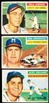 1956 Topps Baseball- 16 Diff