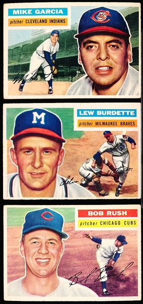 1956 Topps Baseball- 14 Diff