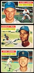 1956 Topps Baseball- 8 Diff