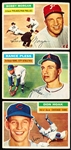 1956 Topps Baseball- 15 Diff