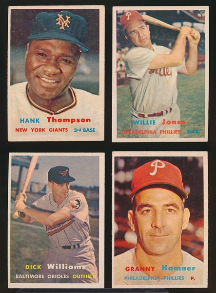 1957 Topps Bb- 20 Diff