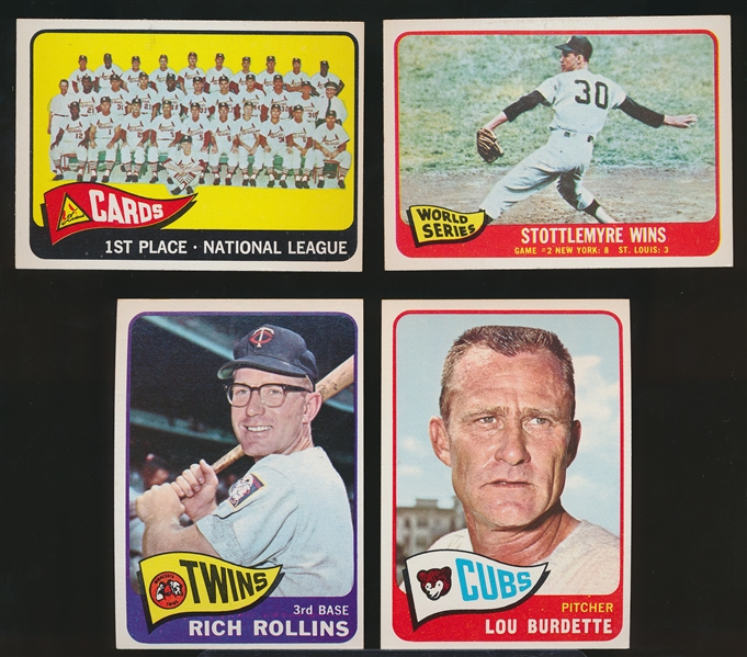1965 Topps Bb- 25 Diff