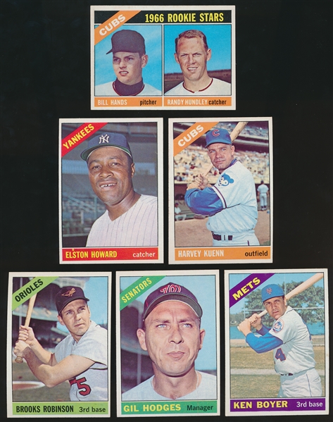 1966 Topps Bb- 6 Diff
