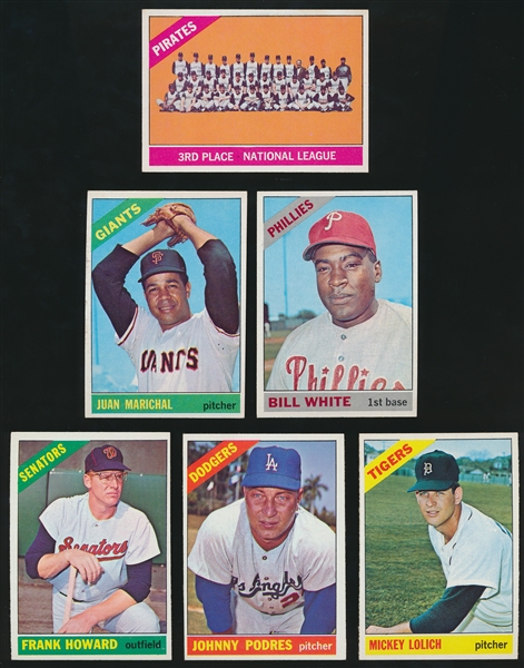 1966 Topps Bb- 6 Diff