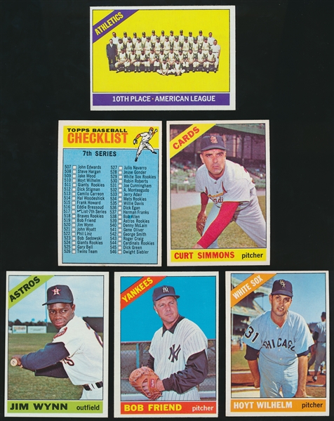 1966 Topps Bb- 6 Diff