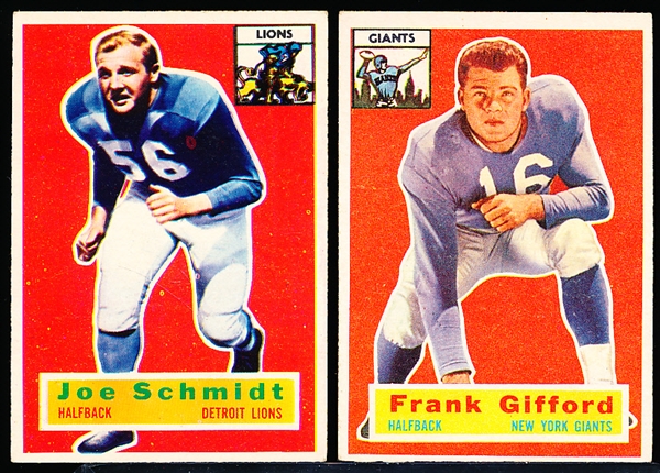 1956 Topps Fb- 2 Stars