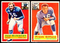 1956 Topps Fb- 2 Stars