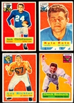 1956 Topps Fb- 4 Diff