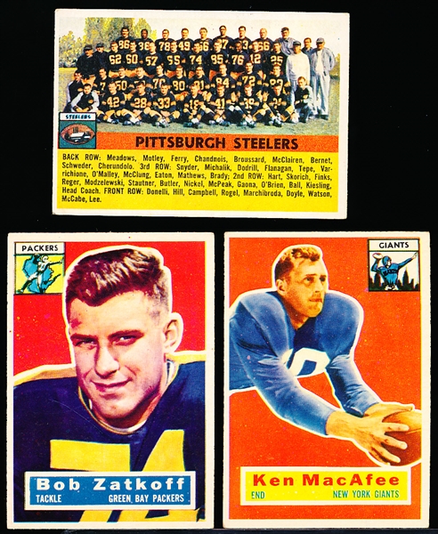 1956 Topps Fb- 10 Diff