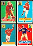 1956 Topps Fb- 4 Diff