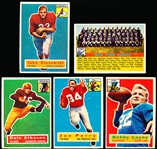 1956 Topps Fb- 5 Diff