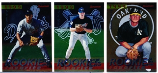 1998 Bowman Bsbl. “Rookie of the Year Favorite”- 1 Complete Set of 10 Cards