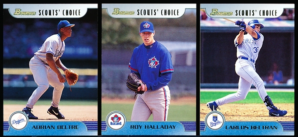 1999 Bowman Bsbl. “Scout’s Choice”- 1 Complete Set of 21 Cards