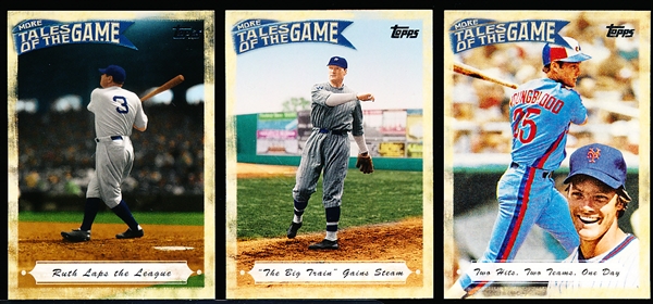 2010 Topps Update Bsbl. “More Tales of The Game”- 1 Complete Set of 15 Cards