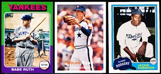 2010 Topps Update Bsbl. “Vintage Legends”- 1 Complete Set of 25 Cards