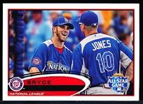 2012 Topps Update Bsbl. #299 B. Harper AS Variation w/ Chipper Jones