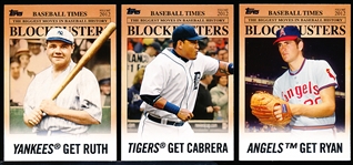 2012 Topps Update Bsbl. “Blockbusters”- 1 Complete Set of 30 Cards