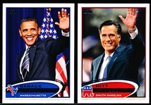 2012 Topps Update Bsbl.- “Presidential Candidates”- 2 Diff.
