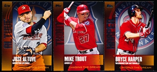 2013 Topps Bsbl. “Chasing the Dream”- 1 Complete Set of 25 Cards