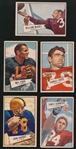 1952 Bowman Small Ftbl.- 5 Diff. Cards