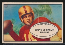 1953 Bowman Ftbl. #1 Eddie LeBaron, Redskins
