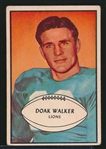 1953 Bowman Ftbl. #6 Doak Walker, Lions