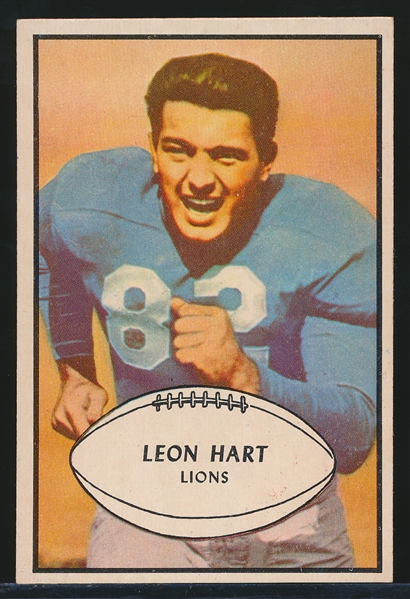 1953 Bowman Ftbl. #31 Leon Hart, Lions