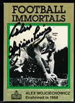 Autographed 1985-87 Football Immortals #128 Alex Wojciechowicz