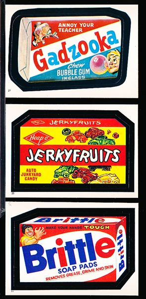 1982 Topps “Wacky Packages Stickers” Complete Set of 120