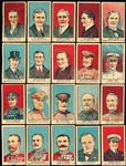 1920’s “World War I Leaders” (W545) Complete Individual Strip Card Complete Set of 80- Numbered Card Set