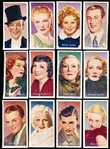 1936 Carreras Ltd. “Film Stars” Complete Set of 50