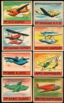 1938 “Series of 48- Aviation” (R132) Near Set- 45 of 48 Individual Strip Cards