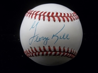 Autographed George Kell Official AL MLB Baseball