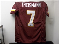 Joe Theismann Autographed Jersey- Signed “Joe Theismann #7, 83 MVP”- From Tri Star