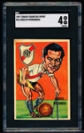 1967 Crack Figuritas Sport (Soccer)- #12 Adolfo Pedernera- SGC 4 (Vg-Ex)