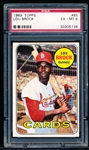 1969 Topps Baseball- #85 Lou Brock, Cards- PSA Ex-Mt 6