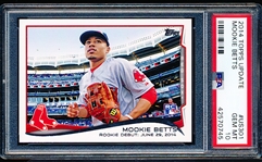 2014 Topps Update Baseball- #US301 Mookie Betts, Red Sox- PSA Gem Mint 10