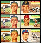 1956 Topps Baseball- 6 Cards