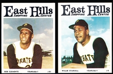 1966 East Hills Shopping- Pittsburgh Pirates Set of 25