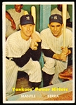 1957 Topps Baseball- #407 Mantle/ Berra